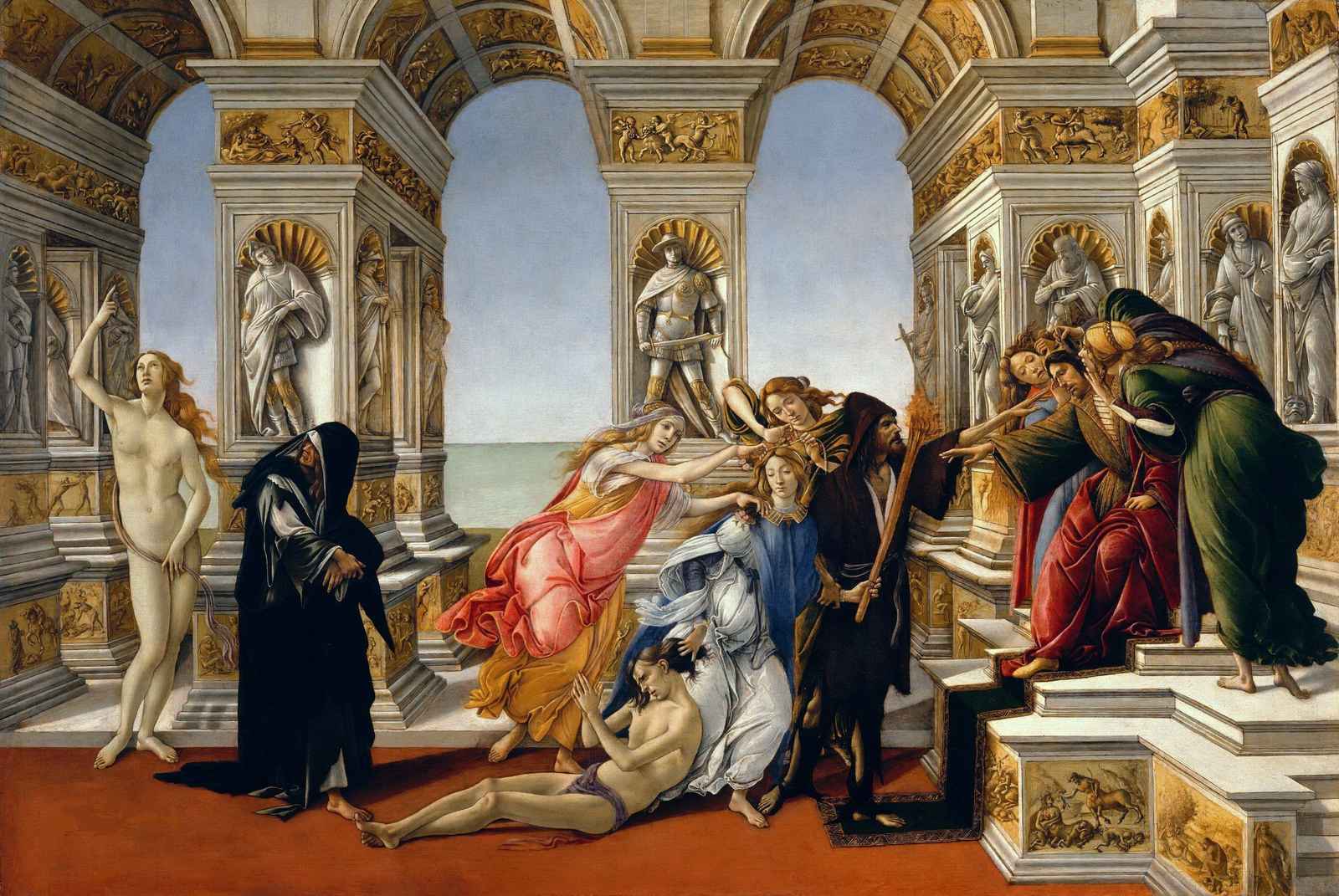 Allegory of Virtue Renaissance Wall Art