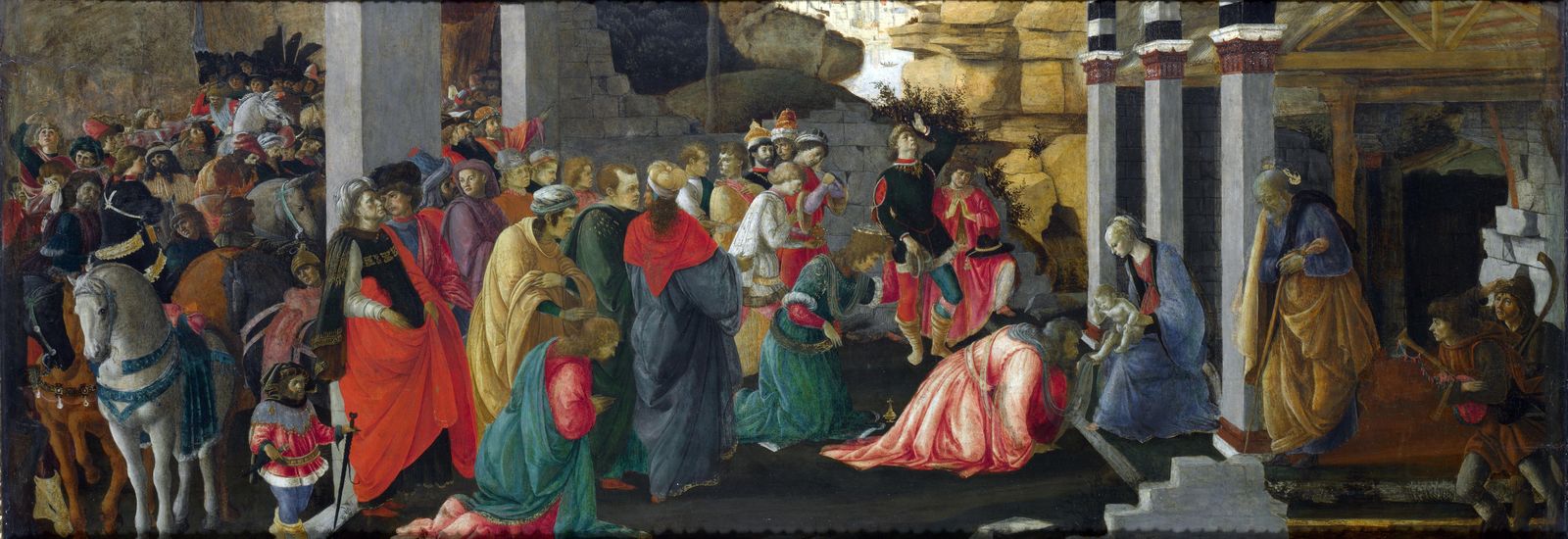 Adoration of the Magi Renaissance Wall Art