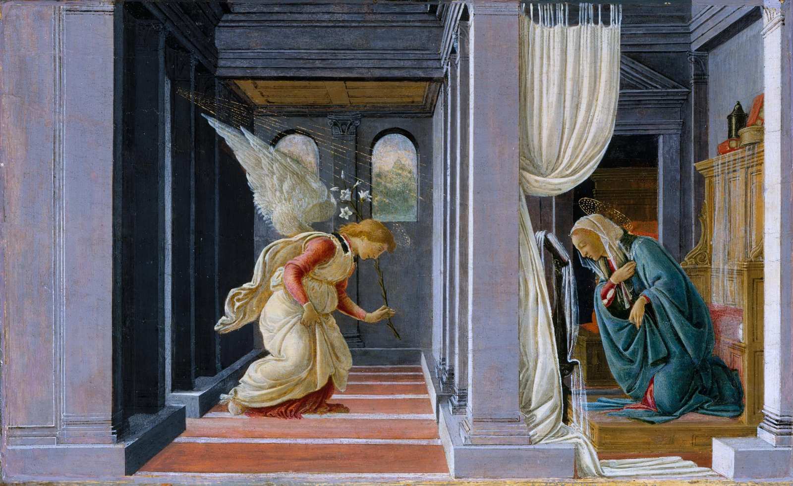 Annunciation Renaissance Angel Madonna Wall Art