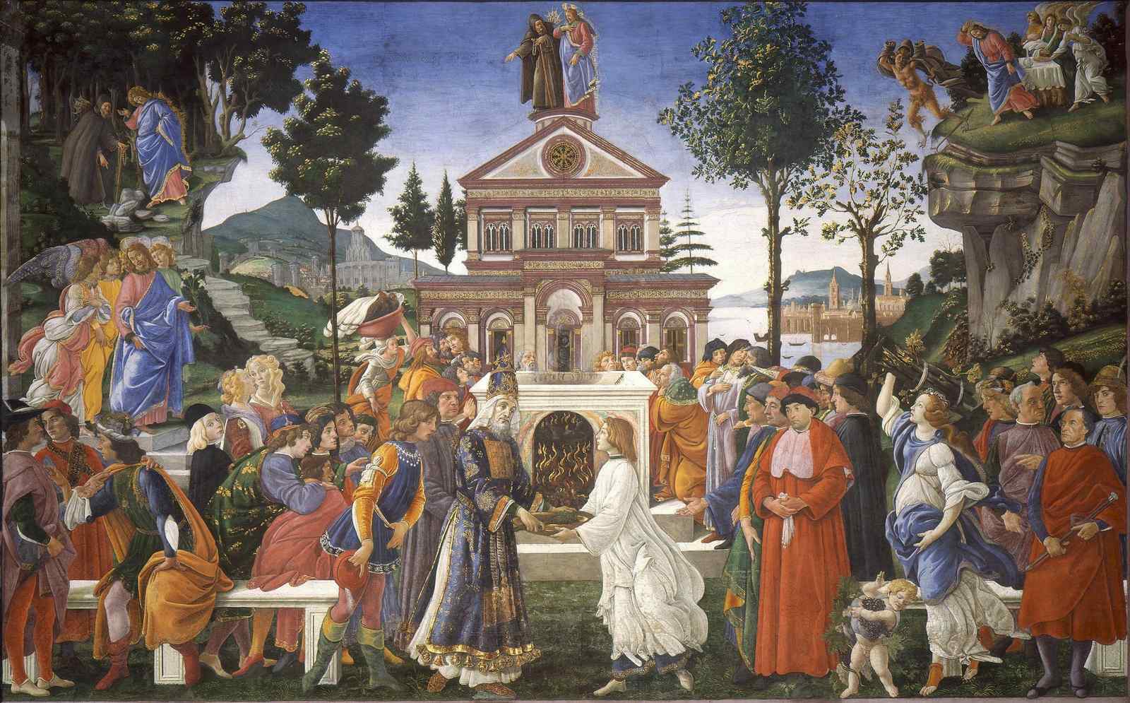 Renaissance Masterpiece Religious Scene Wall Art