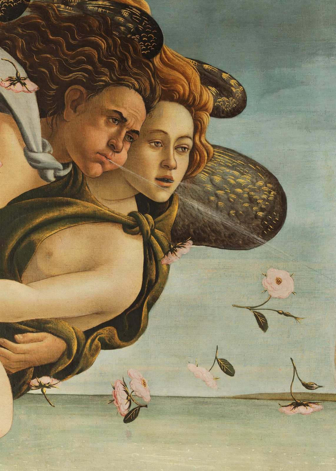 Botticelli's Zephyrus & Chloris Renaissance Wall Art