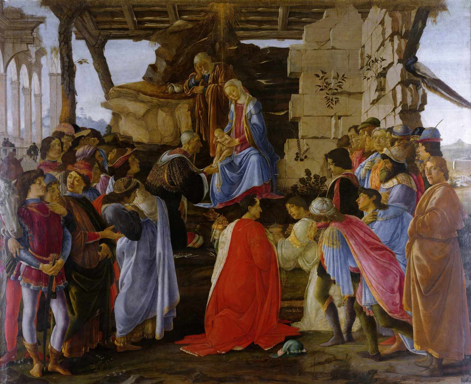 Adoration of the Magi Renaissance Wall Art