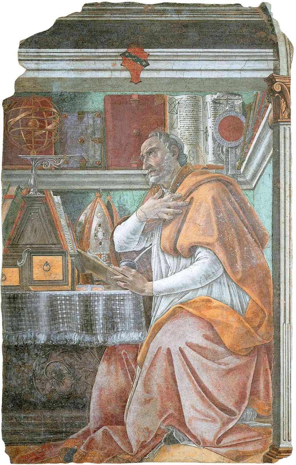 Renaissance Scholar Study Wall Art