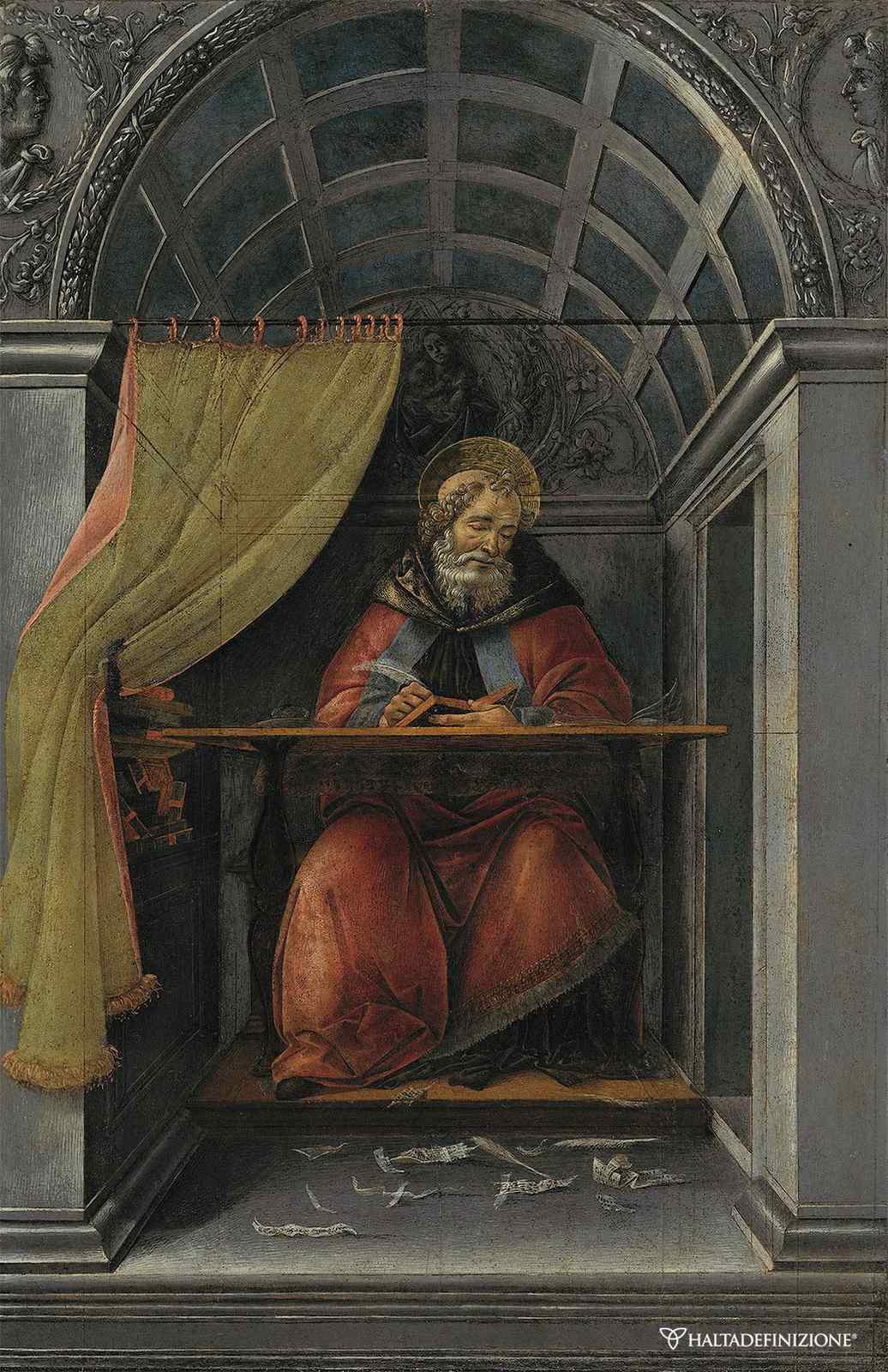 Saint Mark Writing Renaissance Art Wall Art