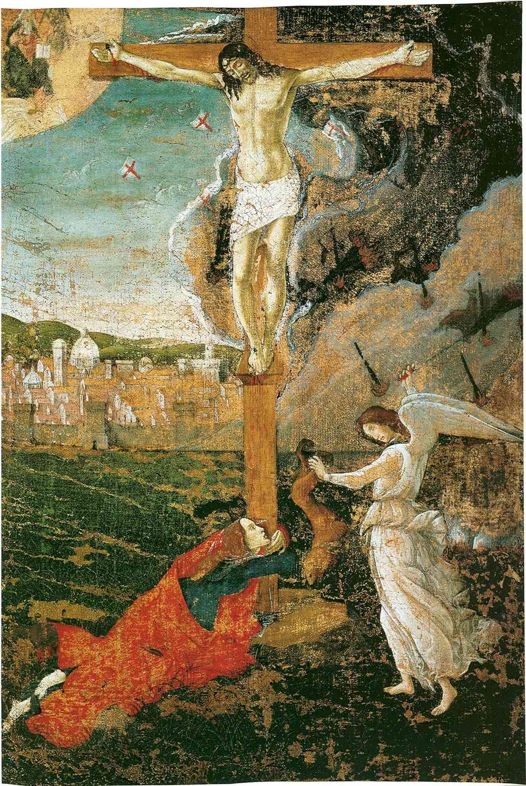 Crucifixion Scene Renaissance Wall Art