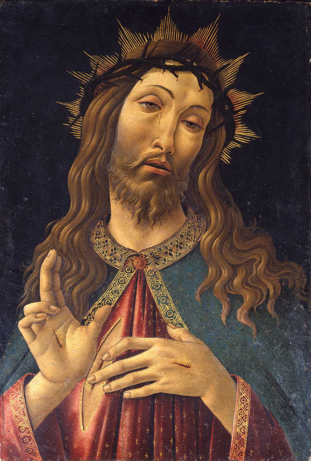 Renaissance Christ Portrait Wall Art