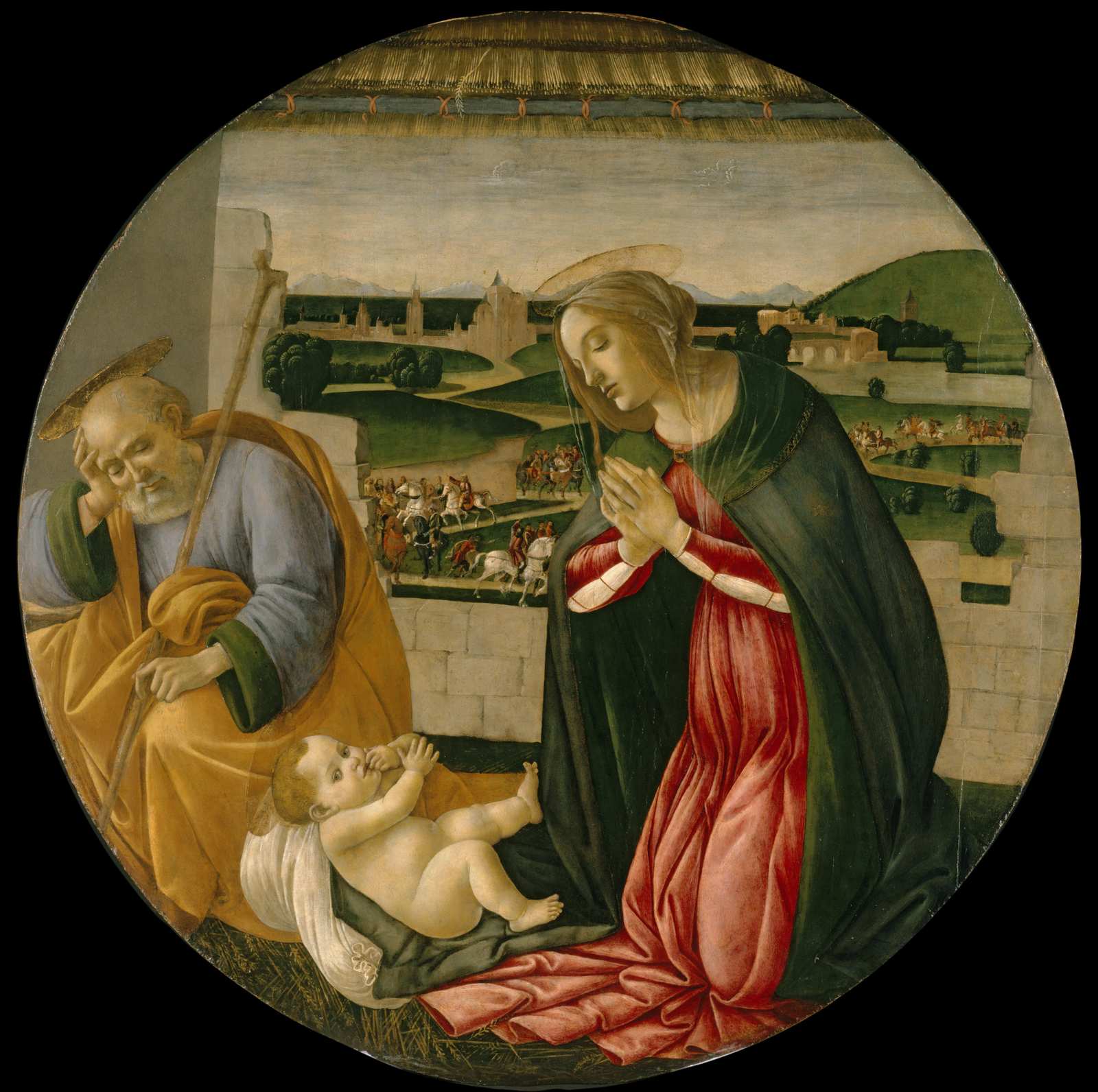 Renaissance Holy Family Serene Madonna Wall Art