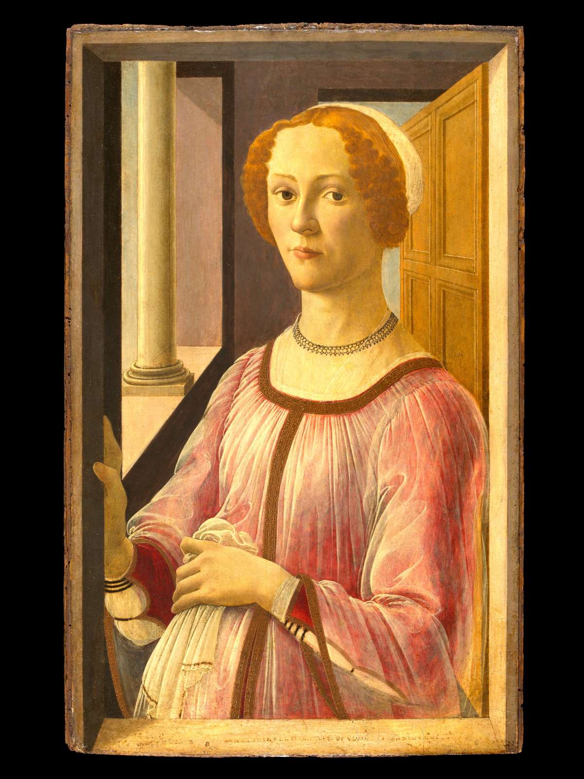 Renaissance Portrait Lady Wall Art