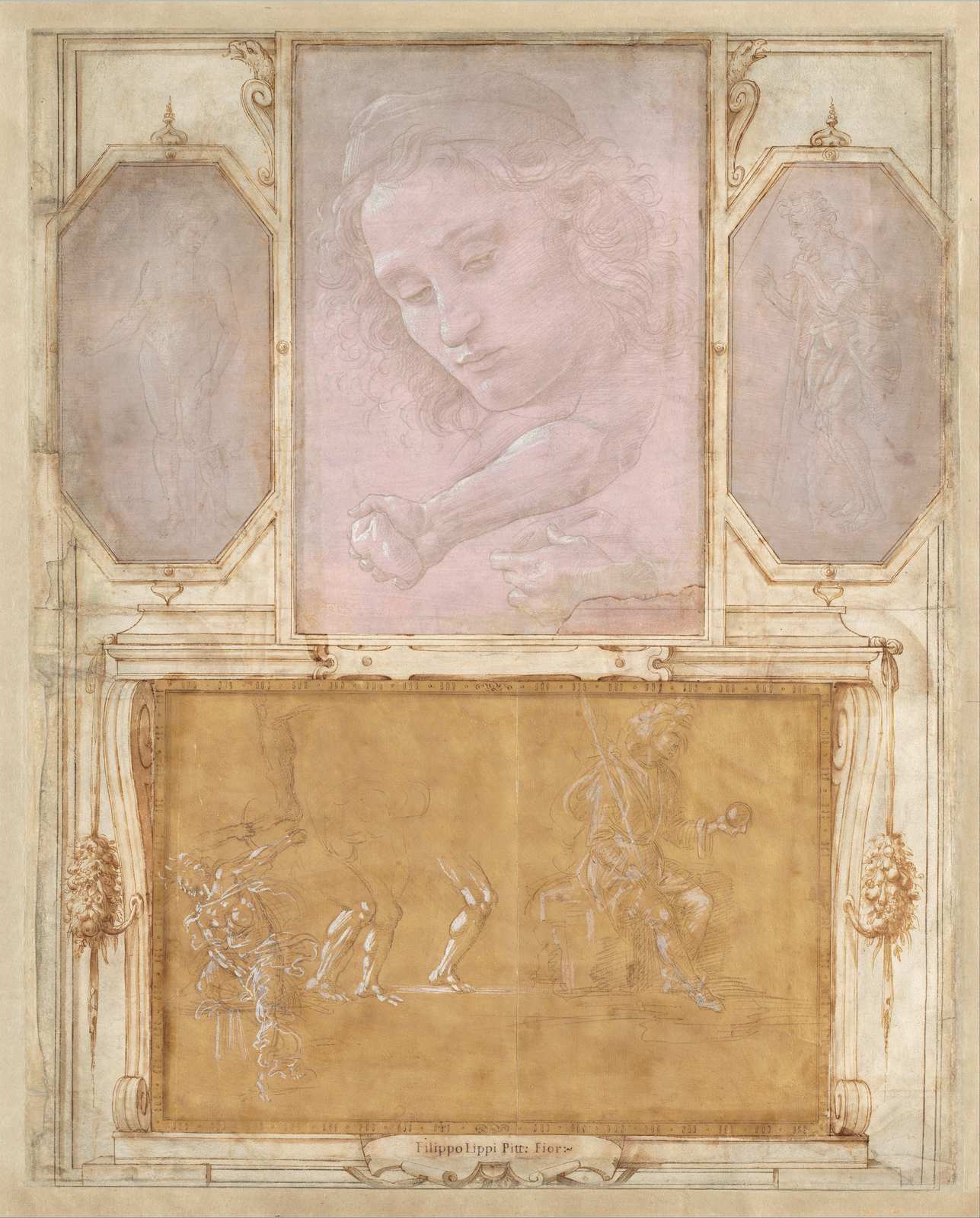 Renaissance Study Figure Wall Art