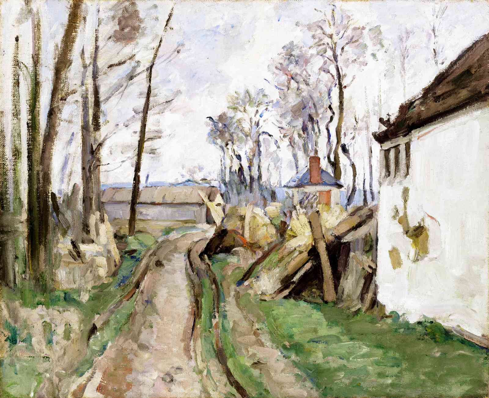 Impressionist Countryside Path Wall Art