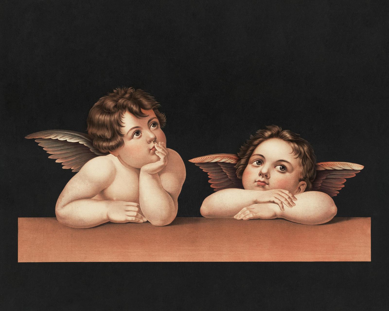 Cherubic Angels Timeless Art Wall Art
