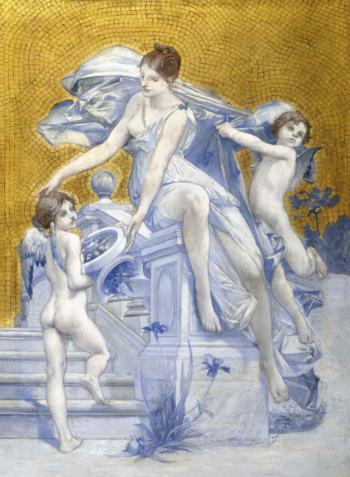 Mythological Cherubs & Goddess Wall Art