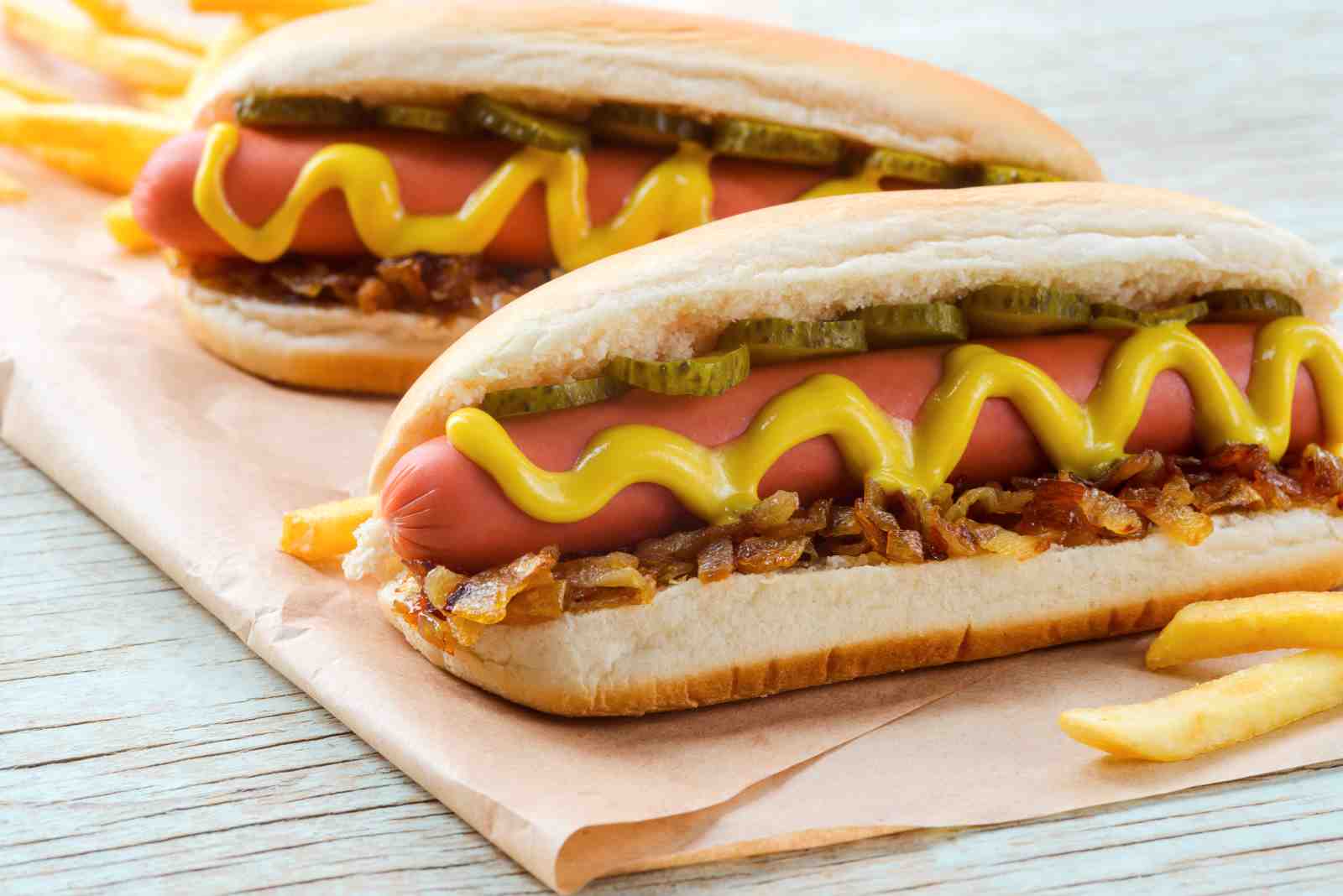 Gourmet Hot Dog & Fries Wall Art