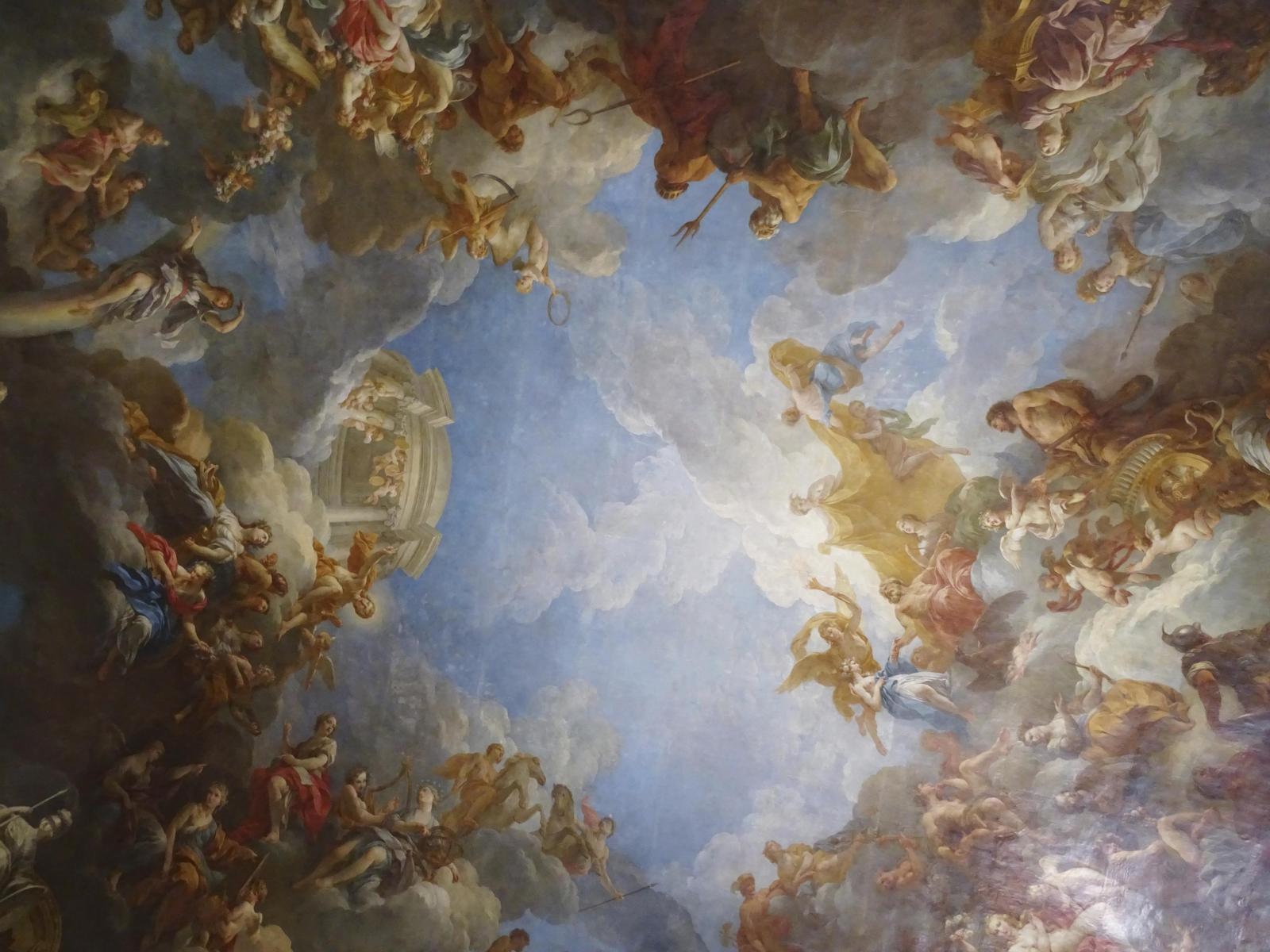 Baroque Celestial Ballet Wall Art