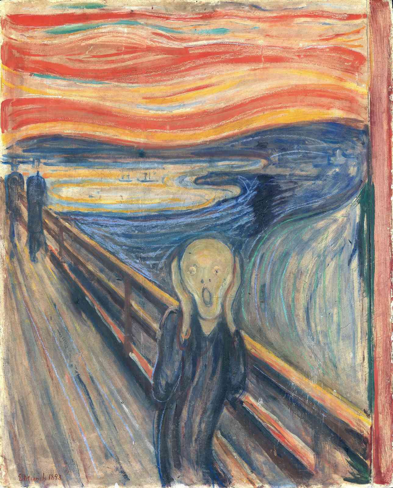 The Scream Art Wall Art - Iconic Expressionism