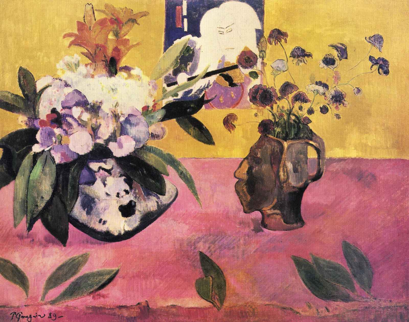 Vibrant Still Life Floral Art Wall Art