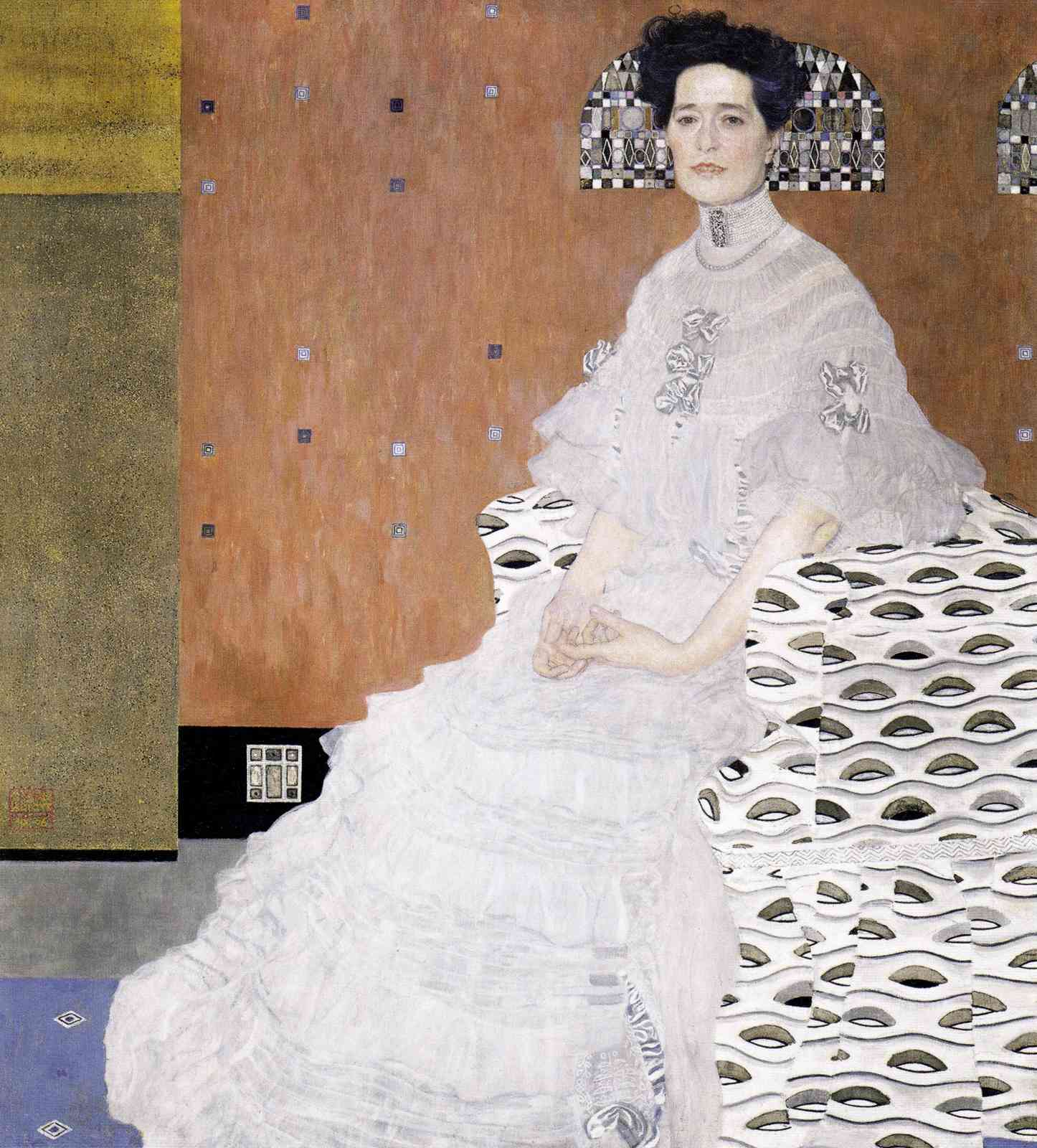 Art Nouveau Portrait Wall Art