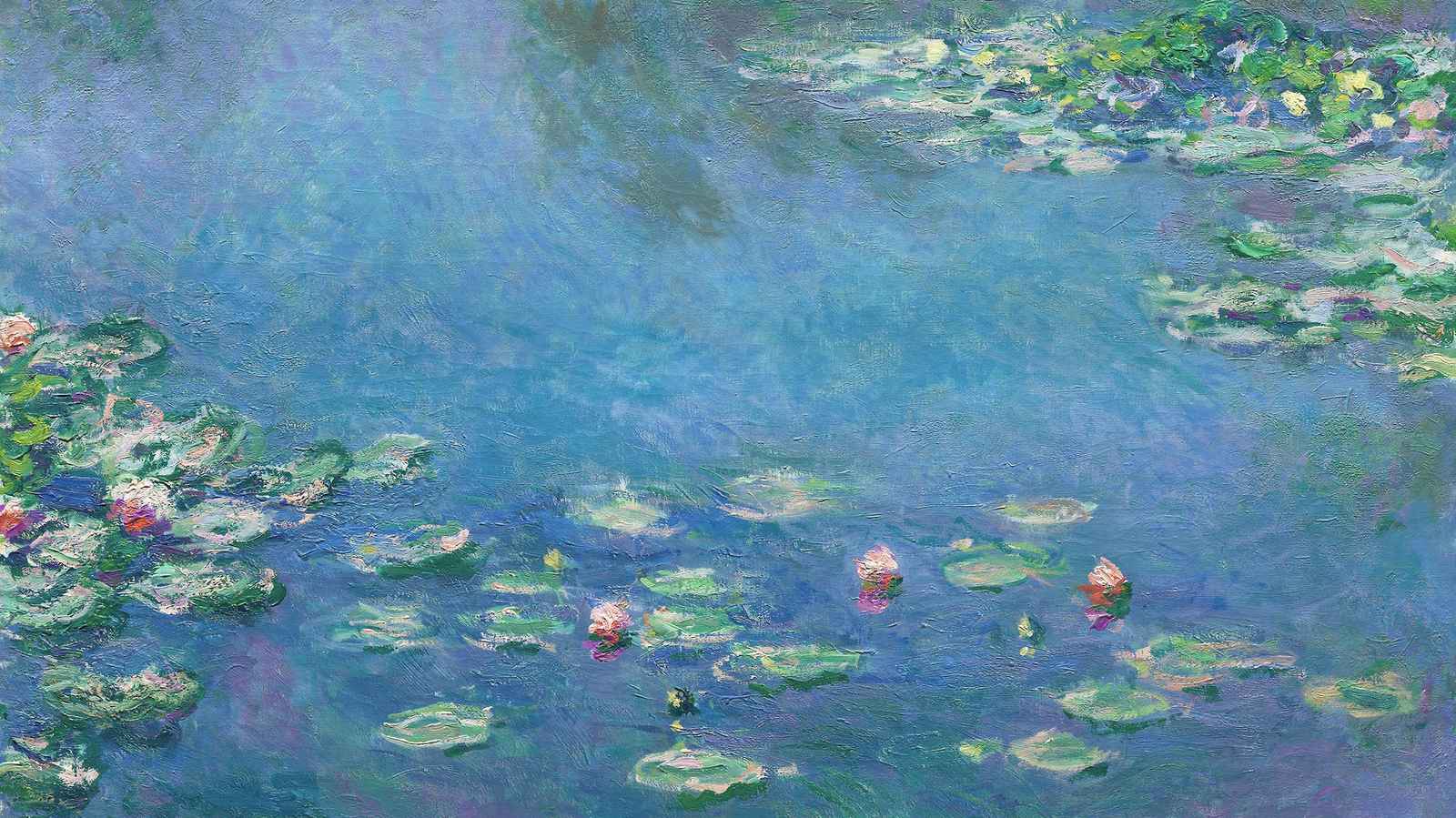 Serene Water Lilies Claude Monet Wall Art