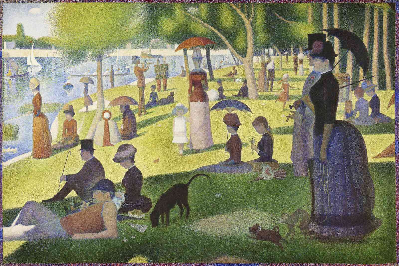 Impressionist Picnic Scene Wall Art