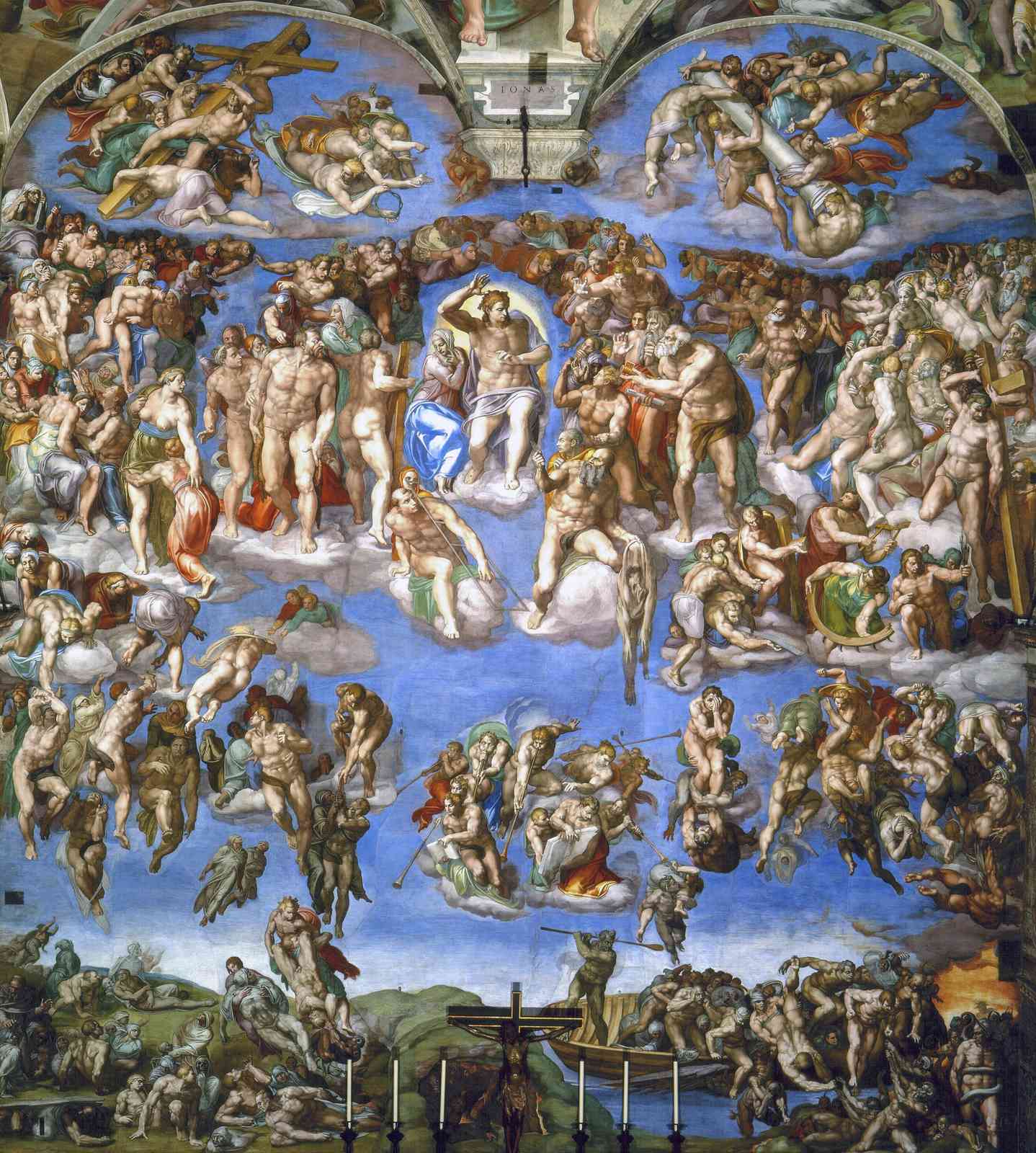 The Last Judgment Renaissance Masterpiece Wall Art