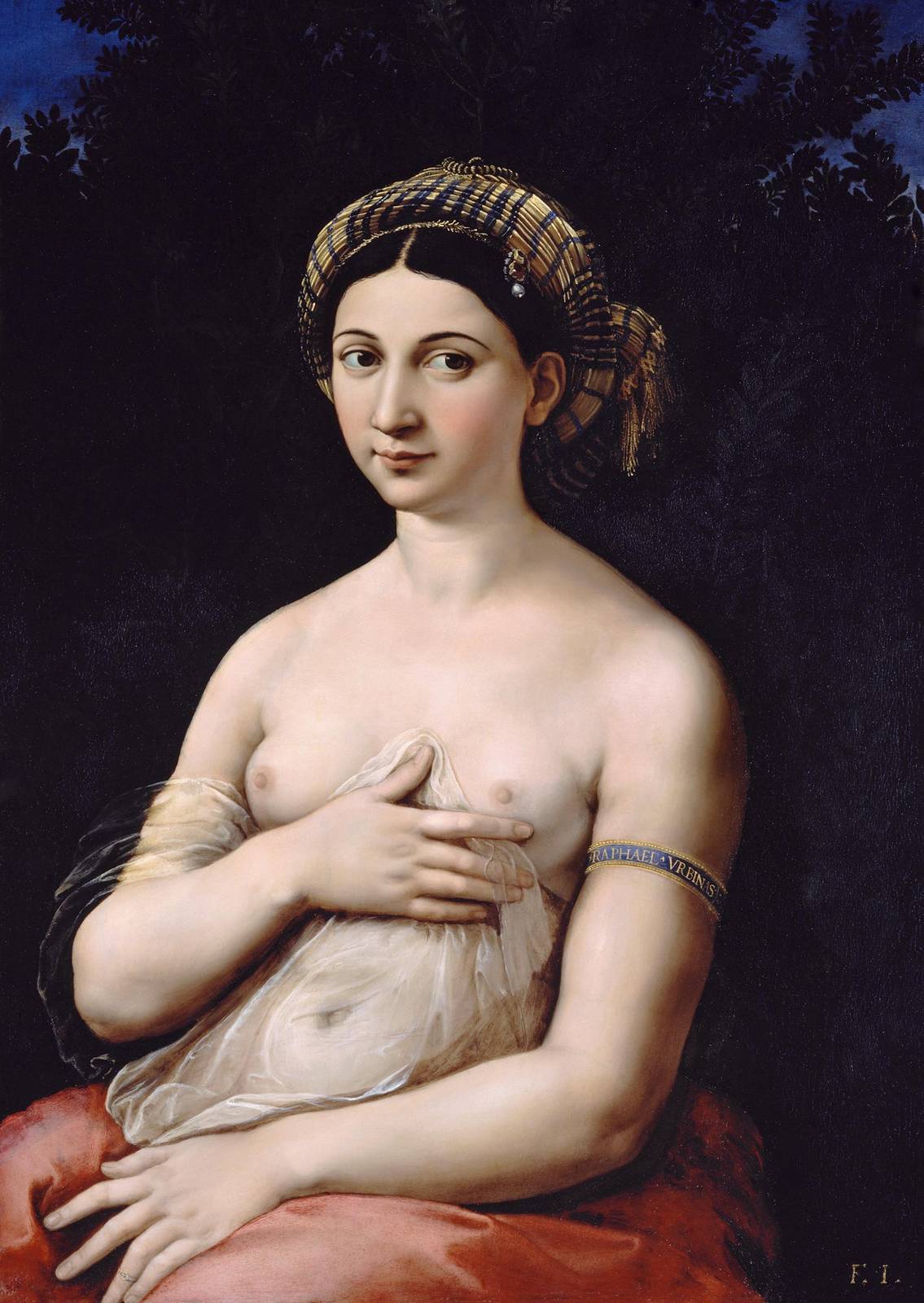 La Fornarina Portrait Wall Art