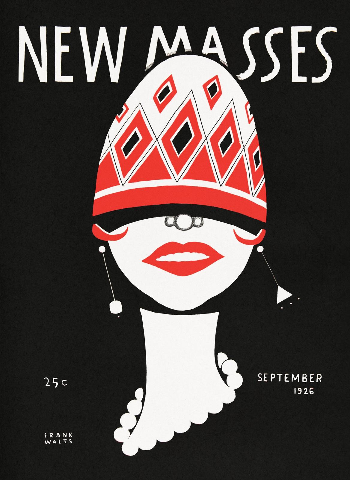 Vintage 'New Masses' Cover Art Wall Art
