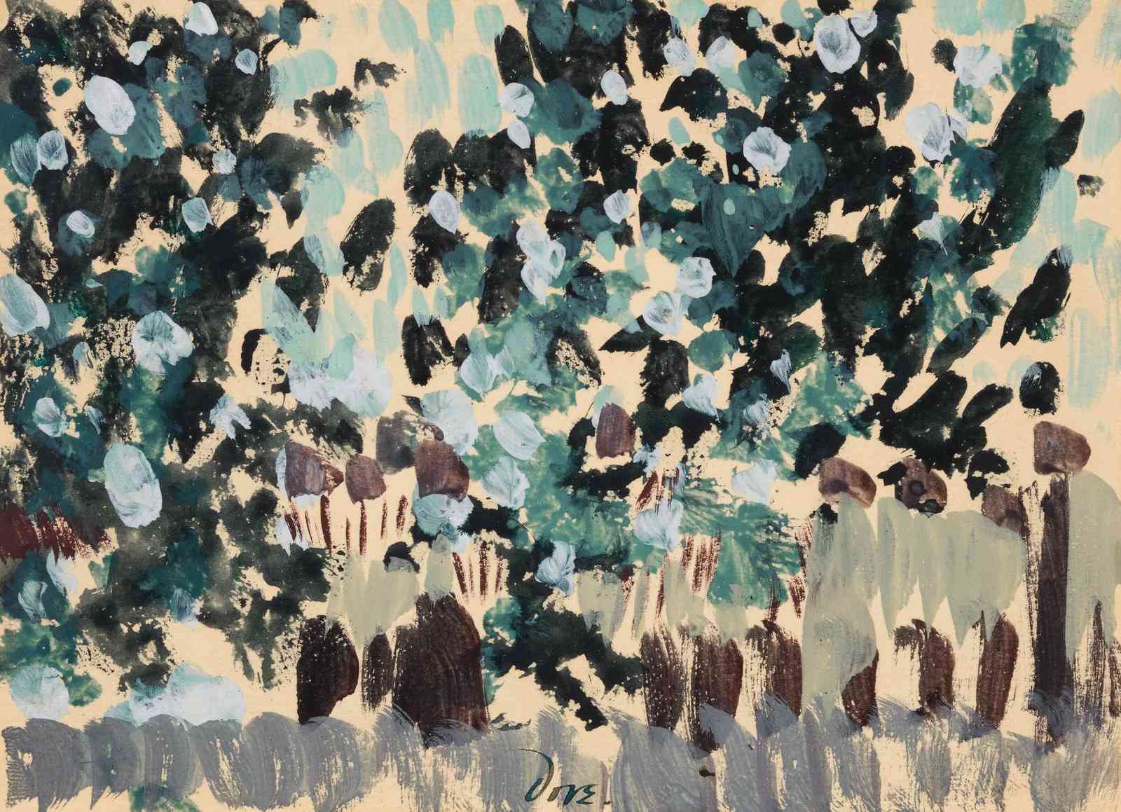 Impressionist Floral Garden Wall Art