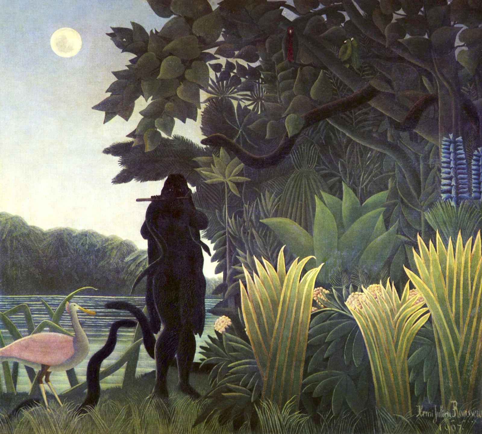 The Enchanted Jungle Serenade Wall Art