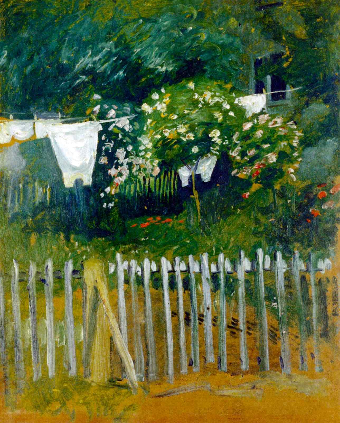 Impressionist Garden Laundry Wall Art