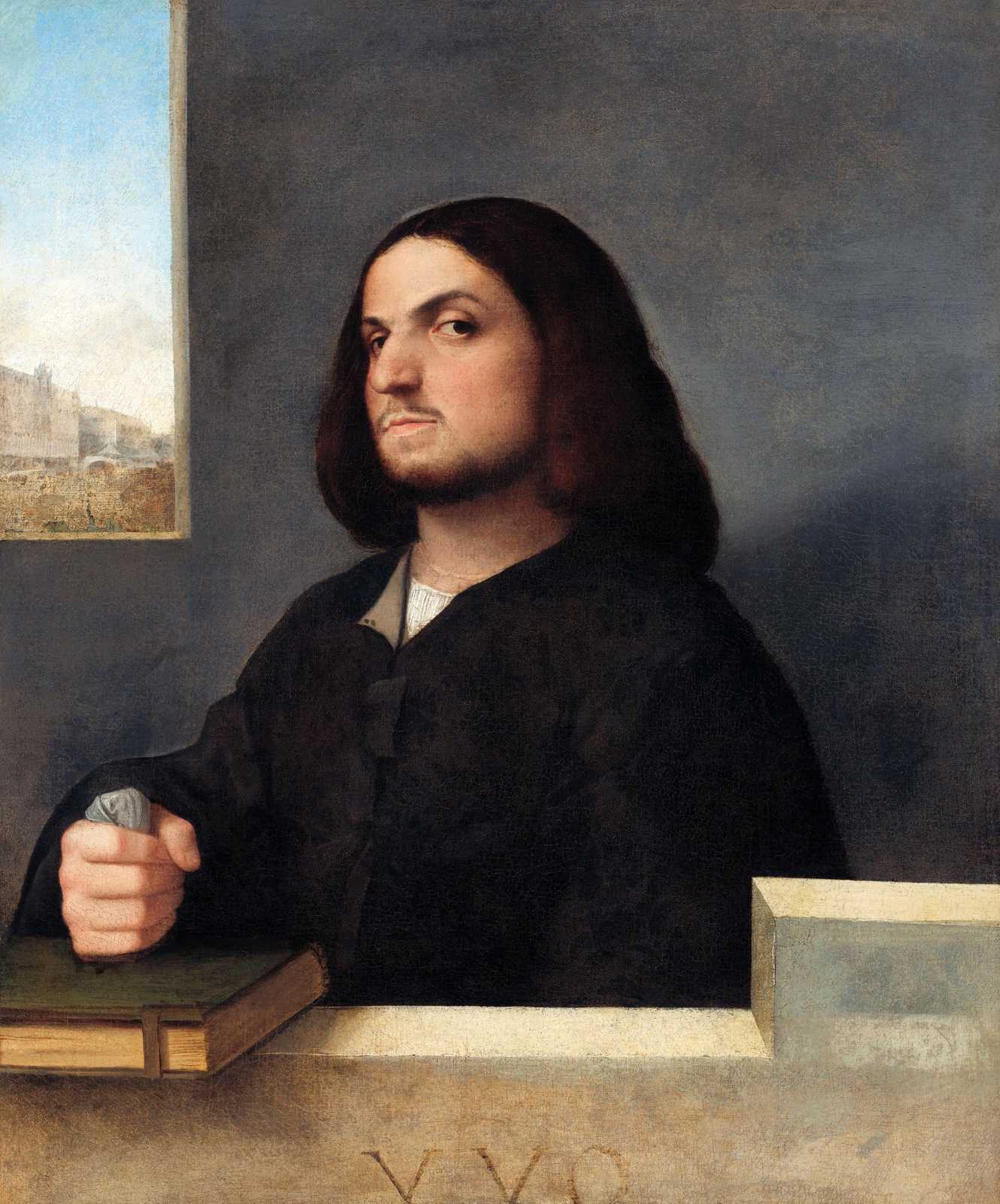 Renaissance Portrait Man Wall Art - Italian Art