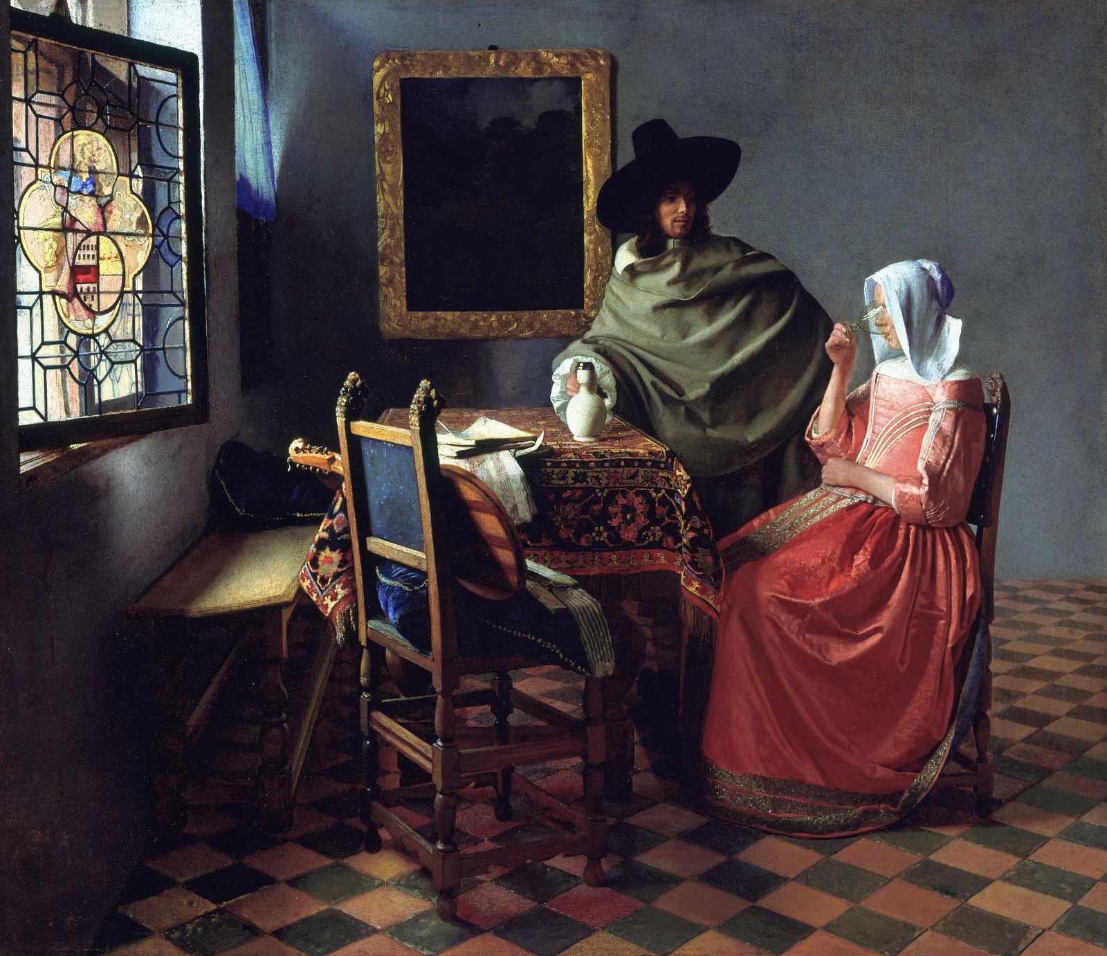 The Love Letter Dutch Golden Age Wall Art