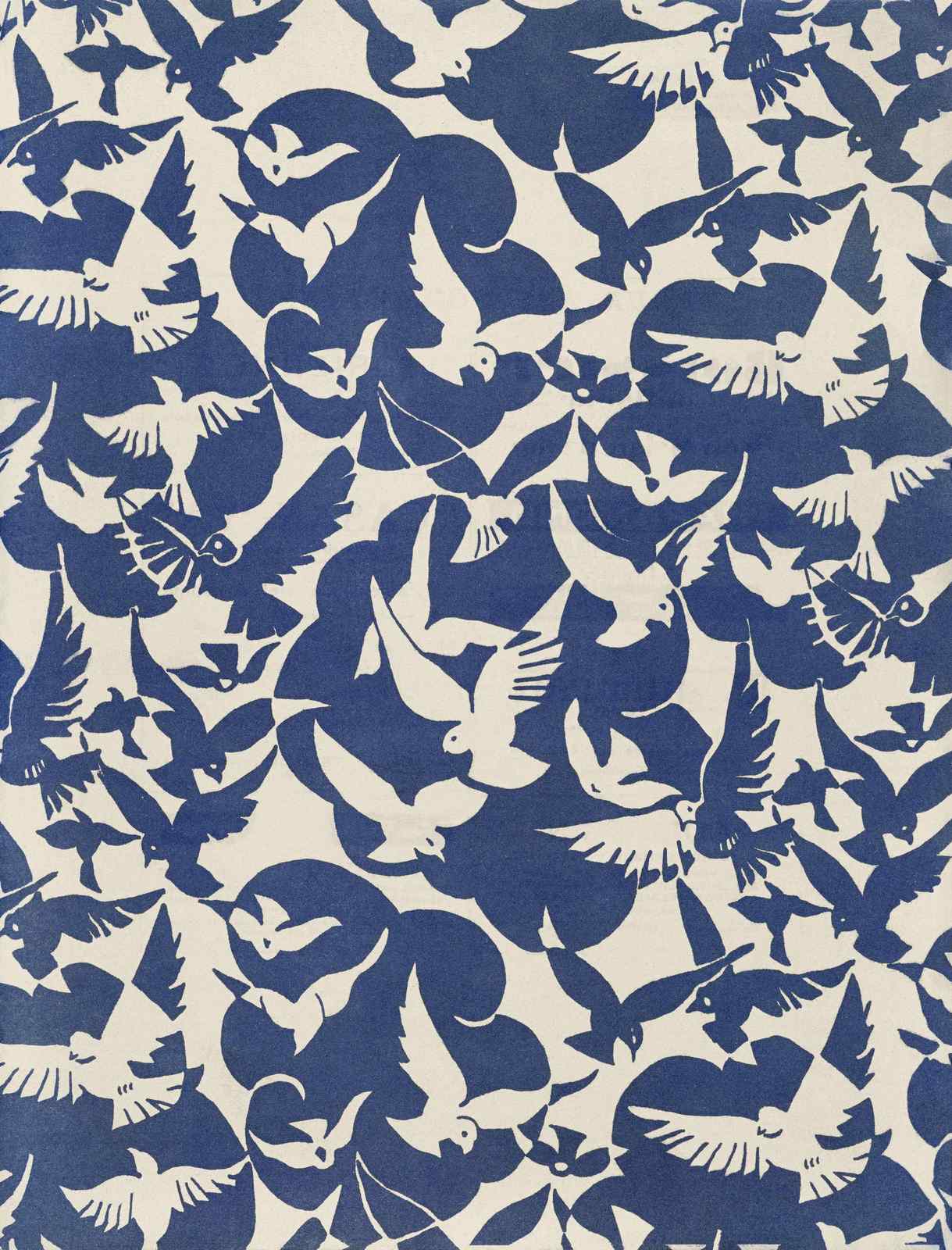 Serene Sky Birds Wall Art