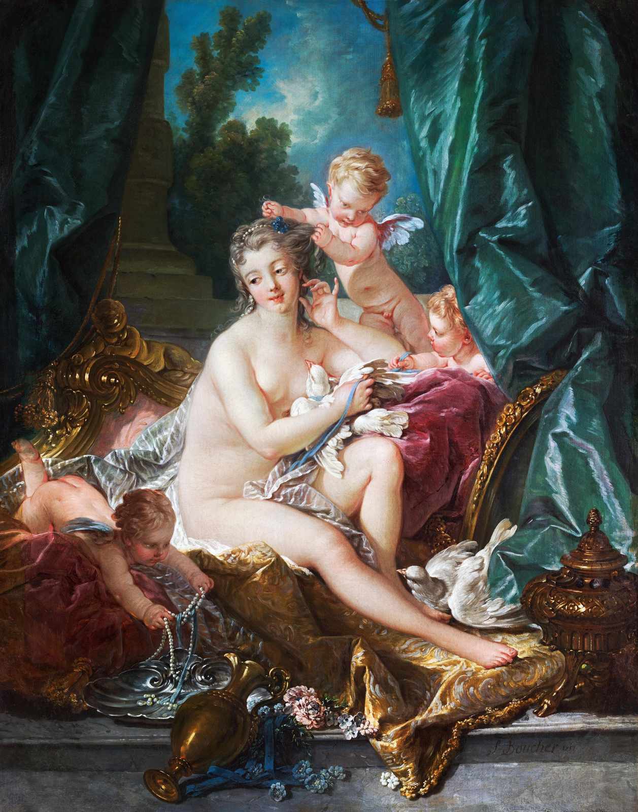 Venus & Cupids Boucher Wall Art