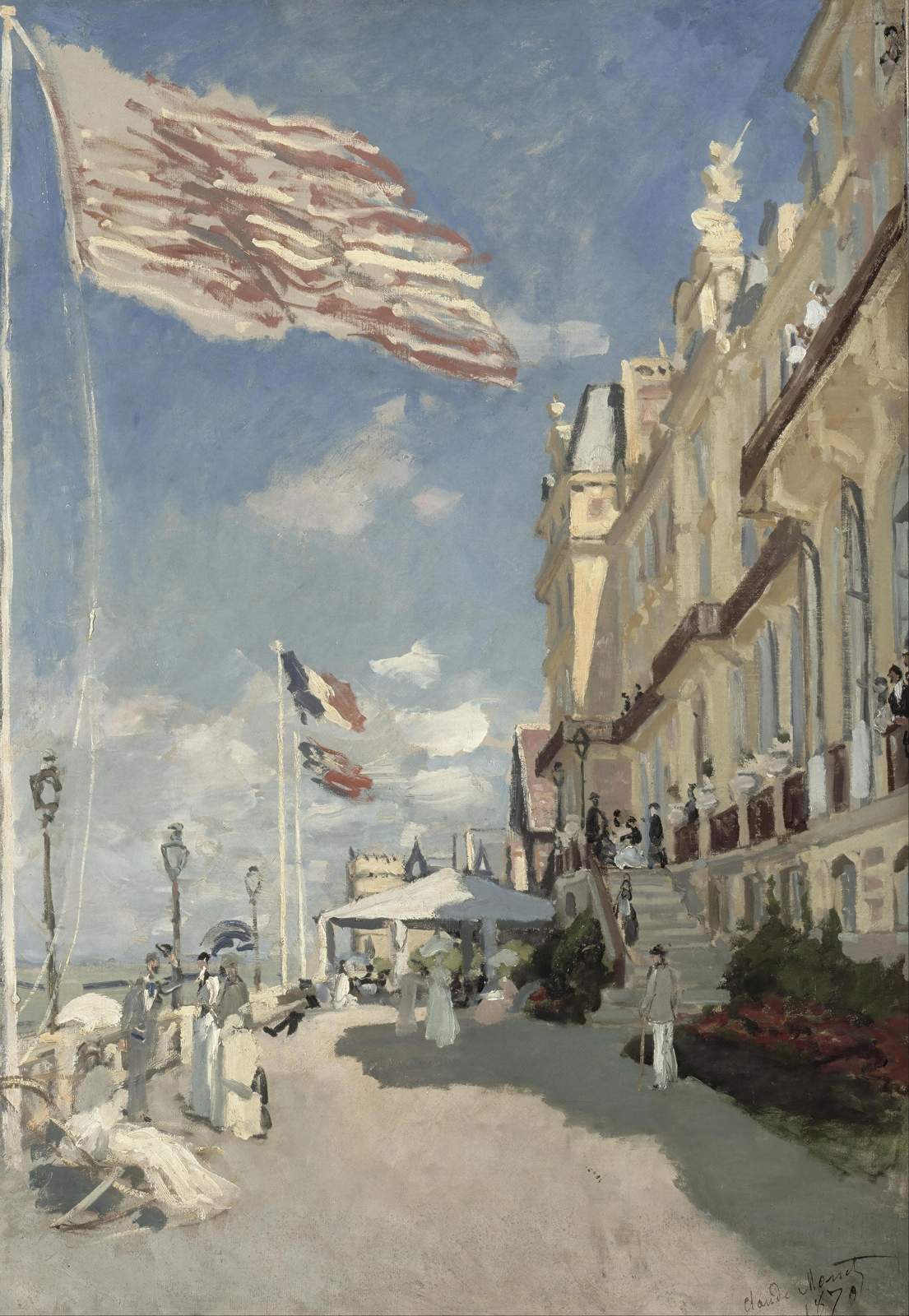 Impressionist Coastal Scene Wall Art
