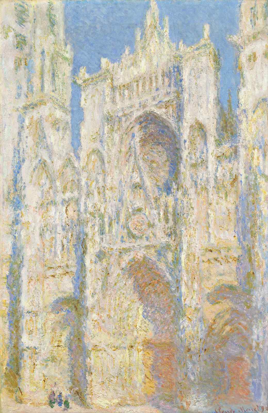 Impressionist Rouen Cathedral Wall Art