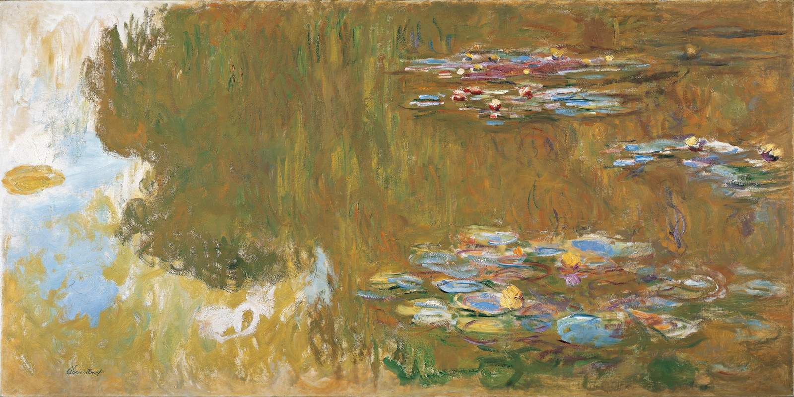 Monet Water Lilies Impressionist Wall Art Wall Art