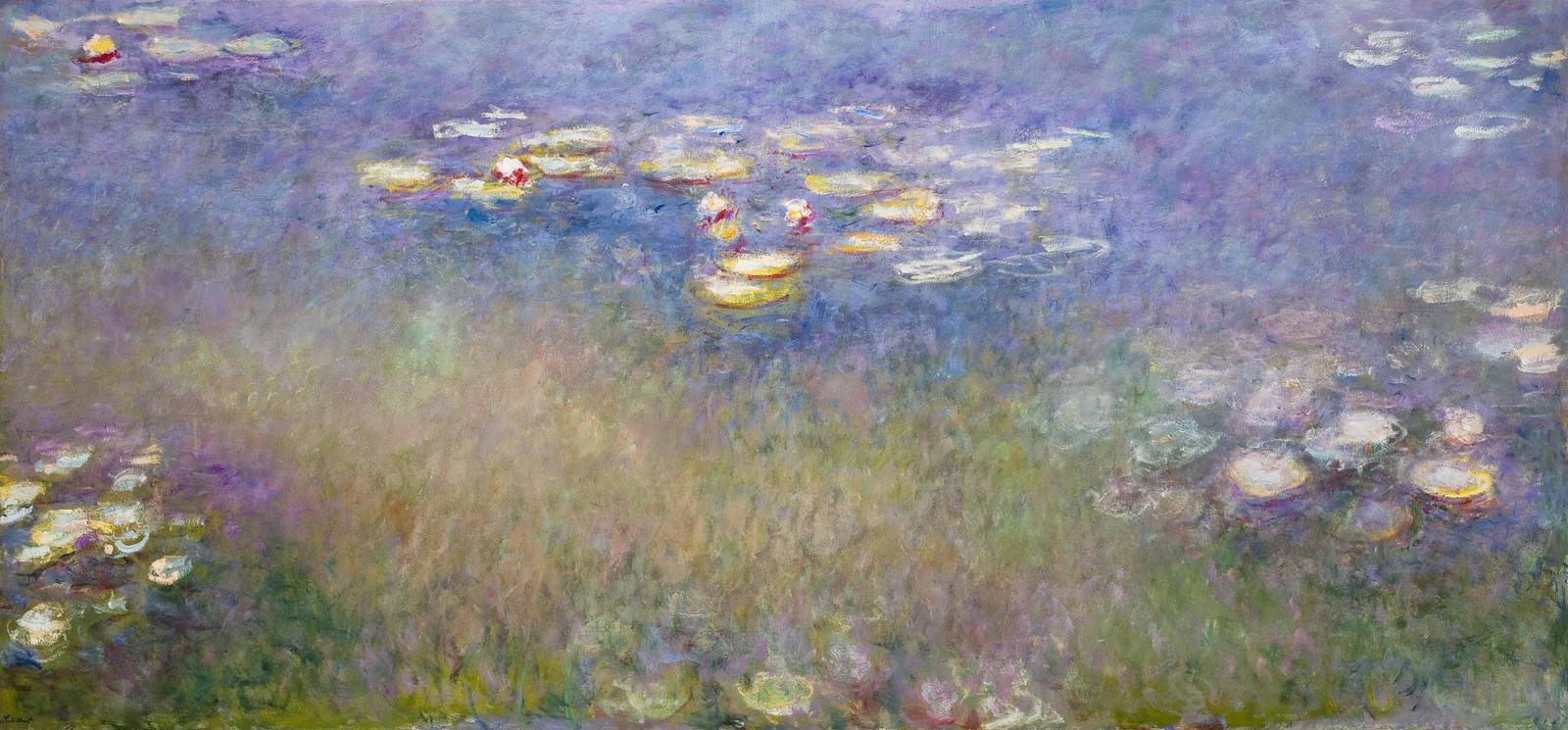 Serene Water Lilies Impressionist Wall Art