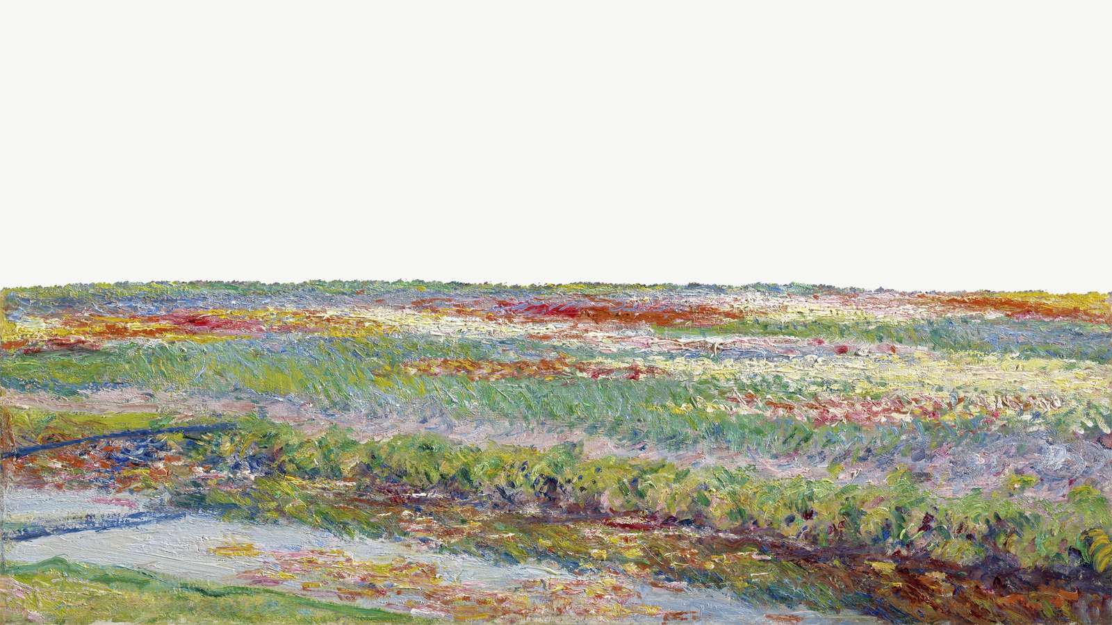 Impressionist Meadow Vibrant Floral Wall Art