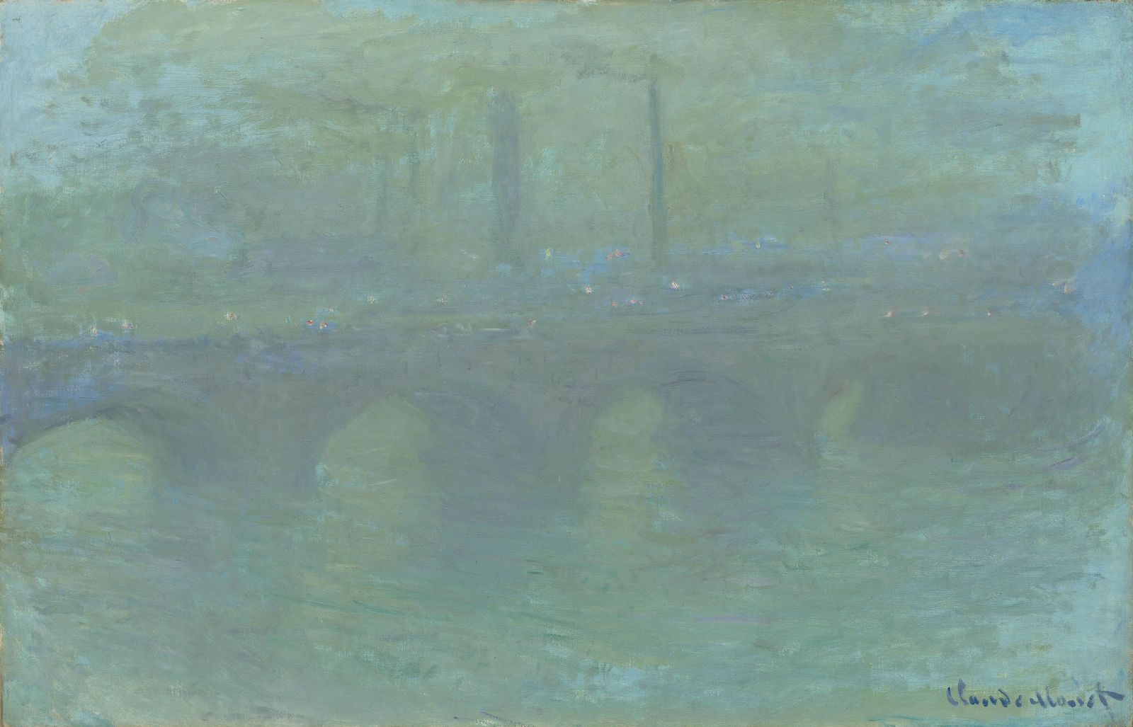 Impressionist Bridge Serenity Wall Art