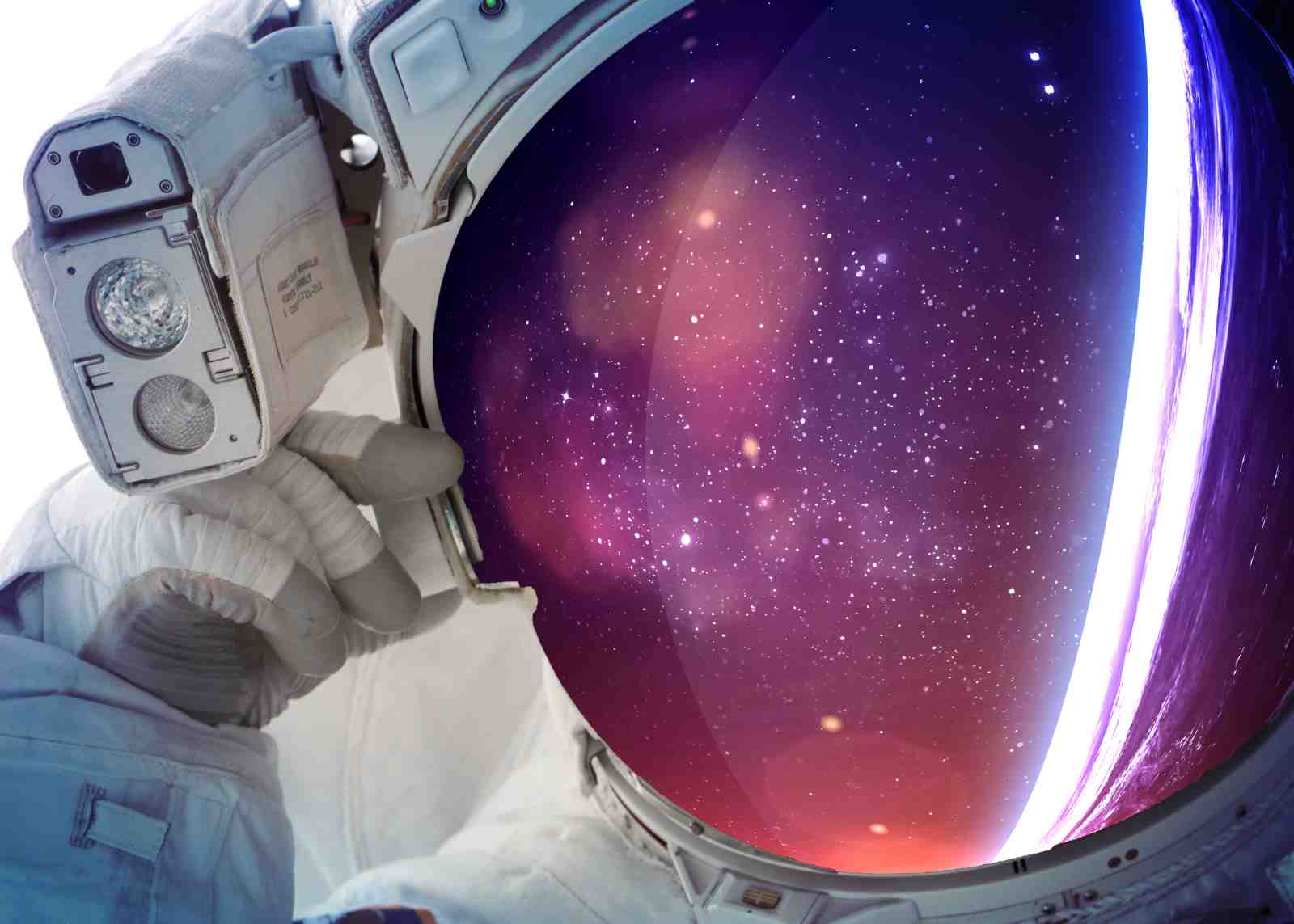 Astronaut Space Galaxy Wall Art