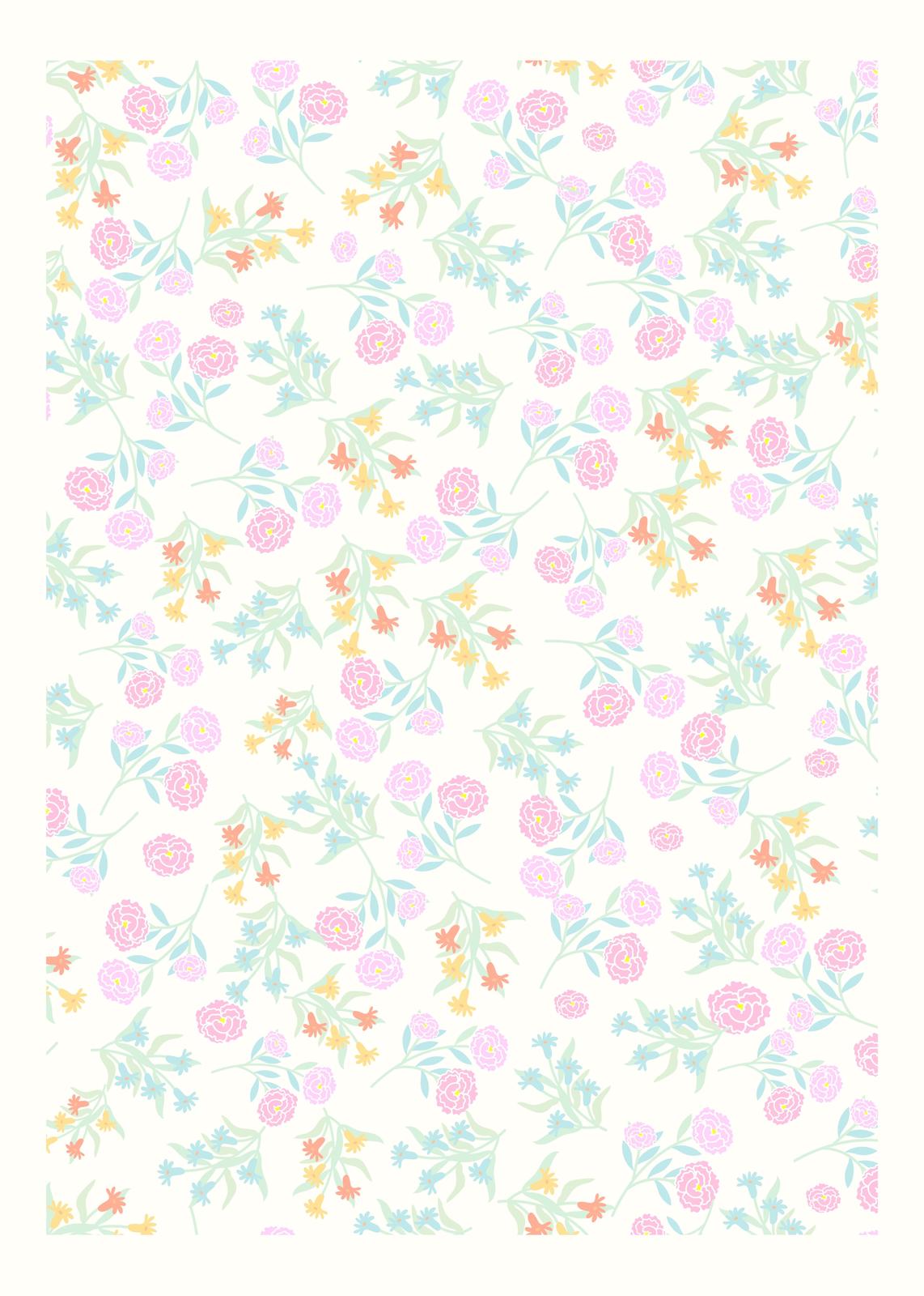 Whimsical Floral Dream Wall Art