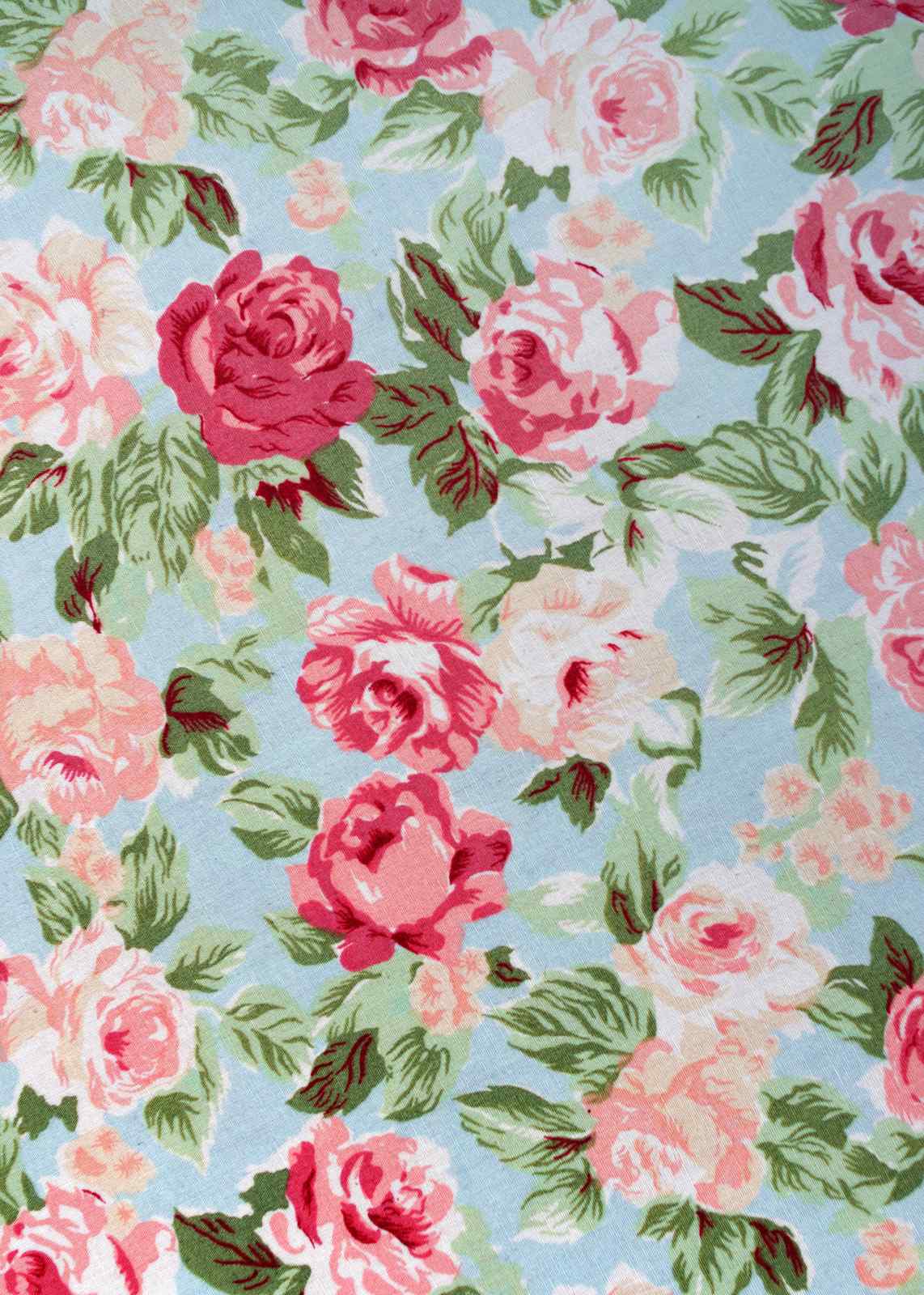 Vintage Rose Garden Wall Art