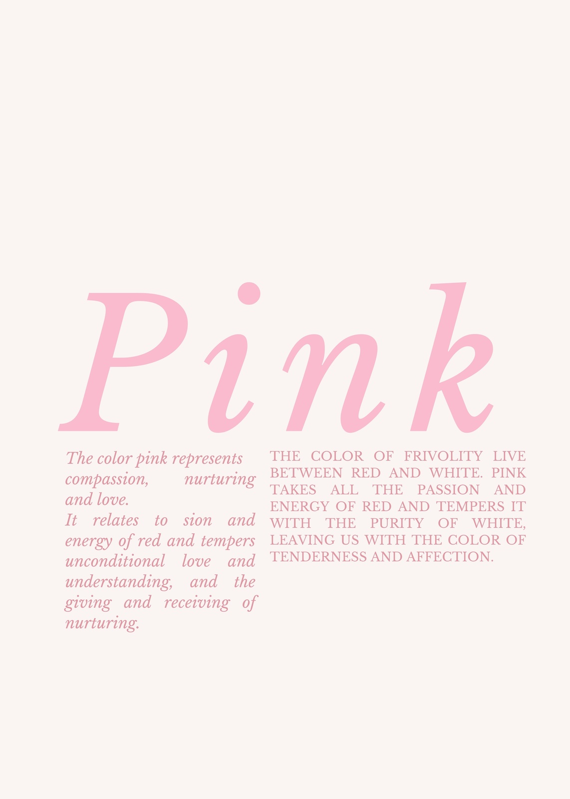 Embrace Pink: Compassion & Love Wall Art