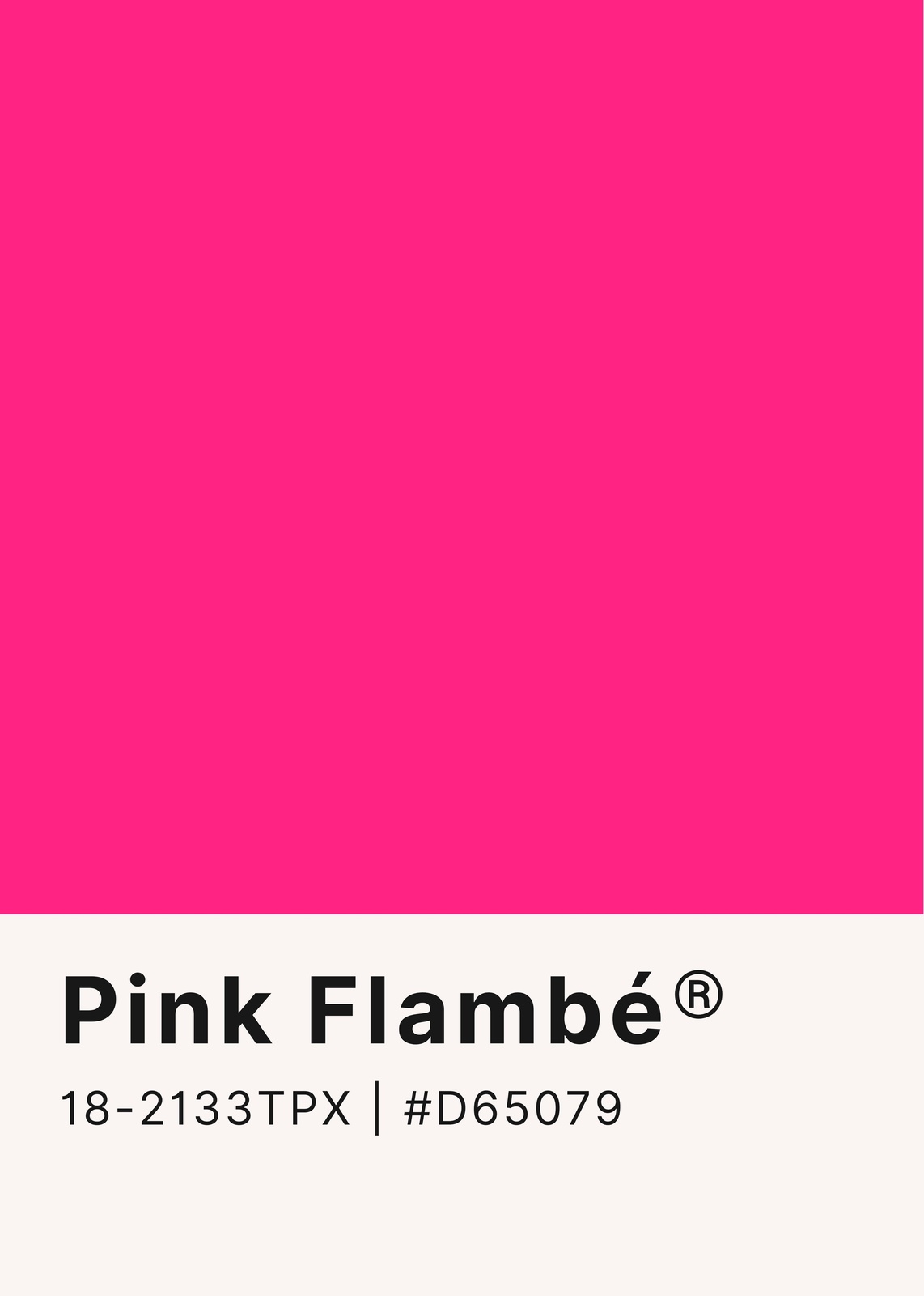 Vibrant Pink Flambé Abstract Wall Art