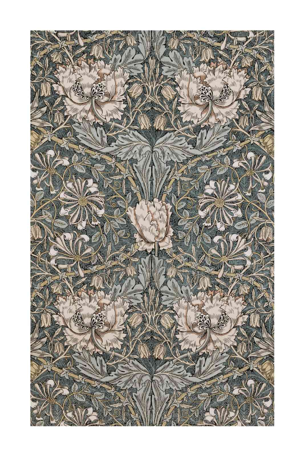 William Morris Peony Floral Wall Art