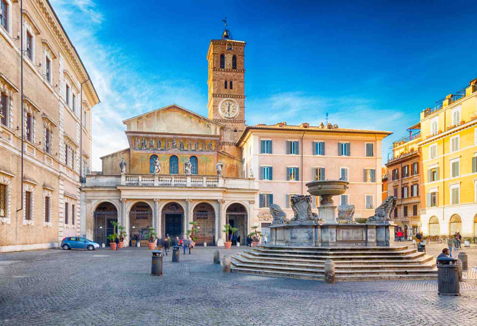 Rome Piazza Santa Maria Wall Art