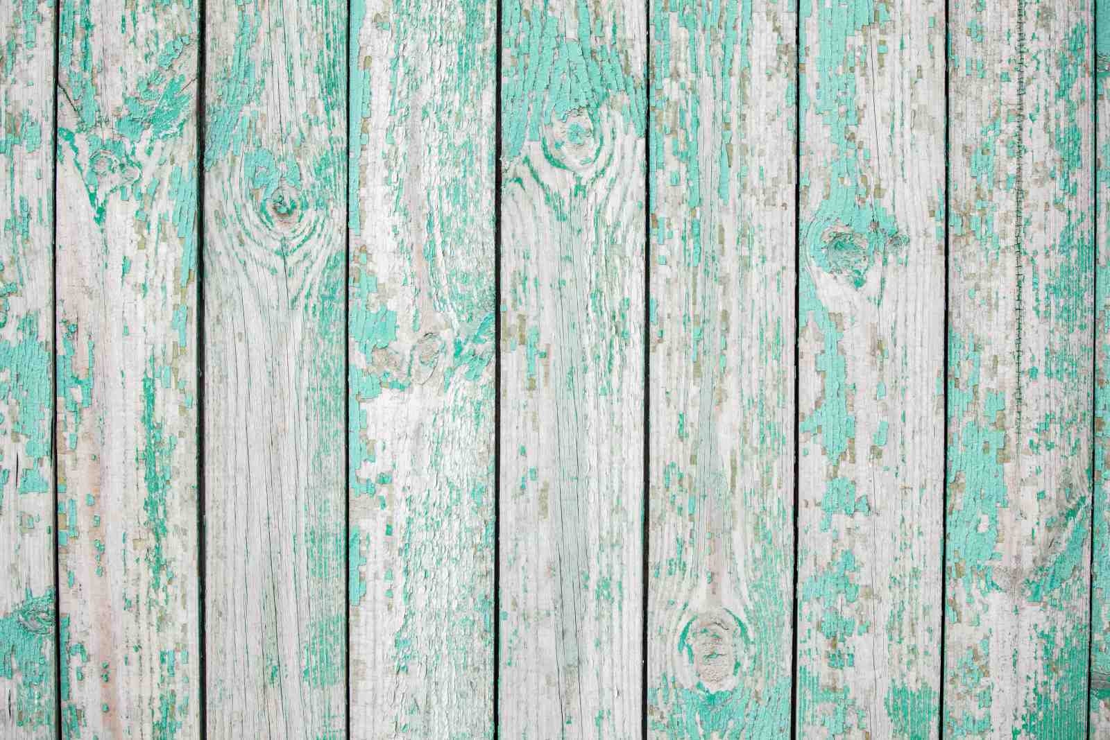 Distressed Teal Wood Texture Wall Art