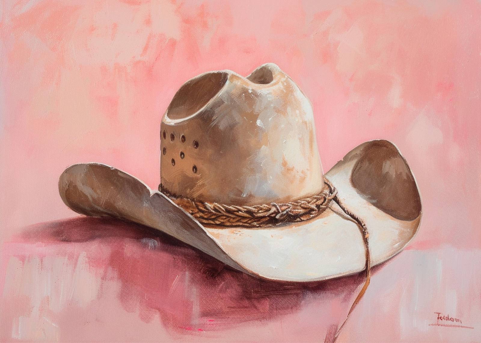 Rustic Charm Cowboy Hat Wall Art