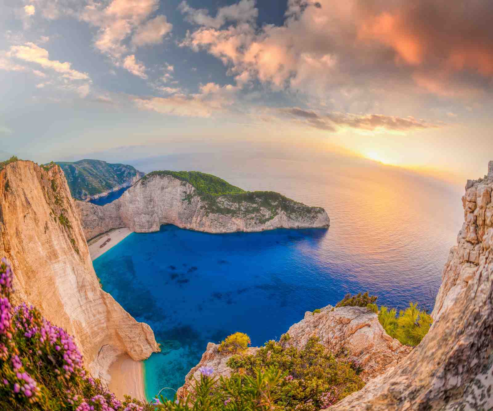 Navagio Beach Serenity: Greece Ocean View Wall Art
