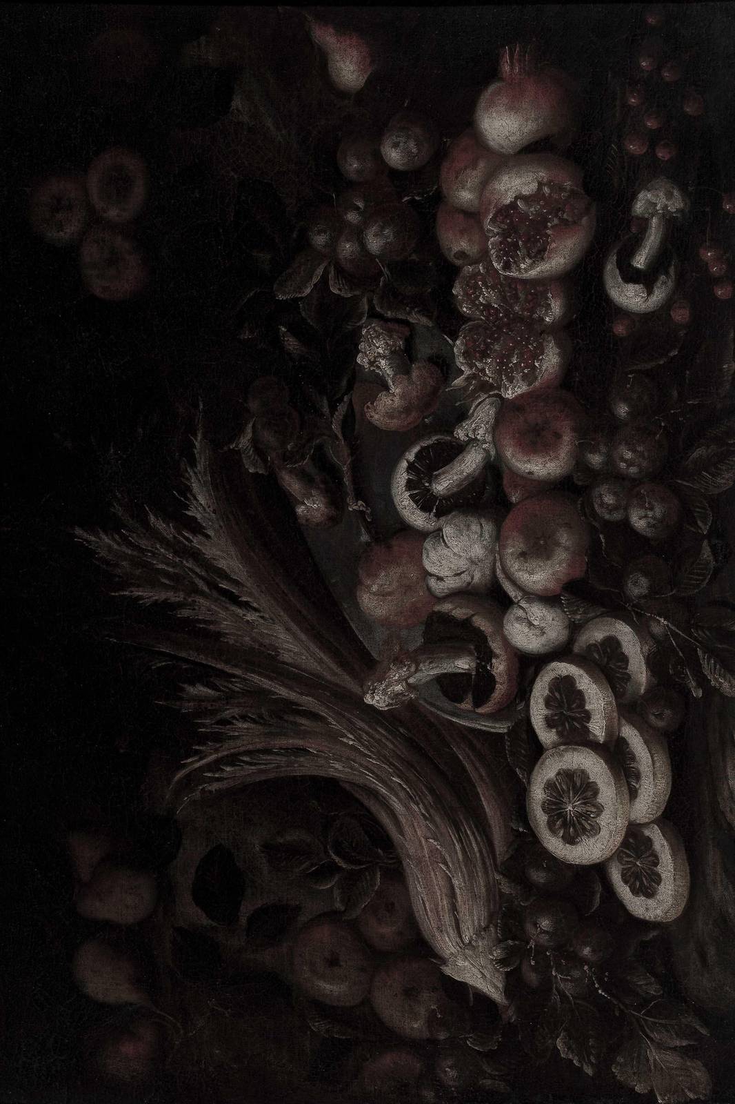 Baroque Still Life Fruit Wall Art